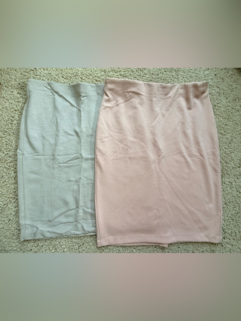 Women’s Soft Knit Sweater - Blush Pink and Light Gray